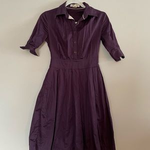 Anthropologie Fit-and-Flare Shirtdress